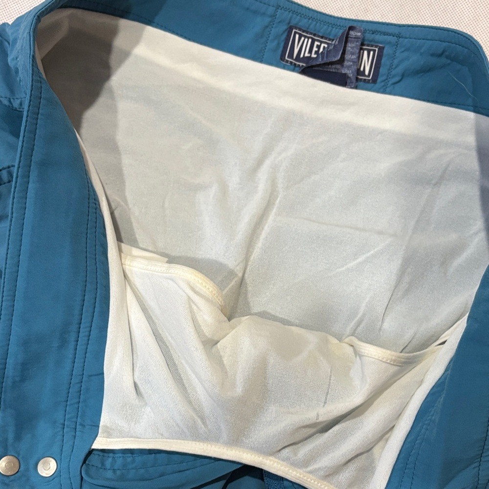 Vilebrequin Teal Swim Trunks M - Picture 7 of 8